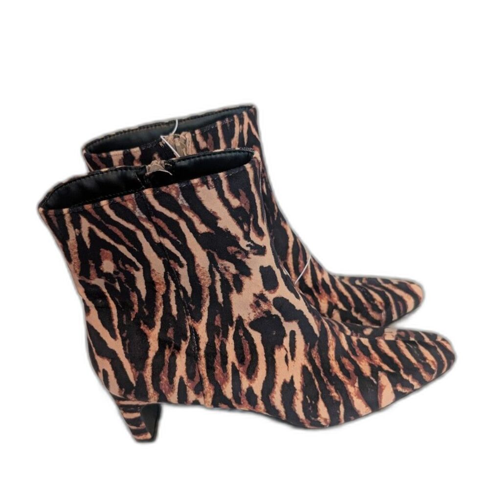 A New Day Women's Tigris Ankle Boots Memory Foam Size 10
